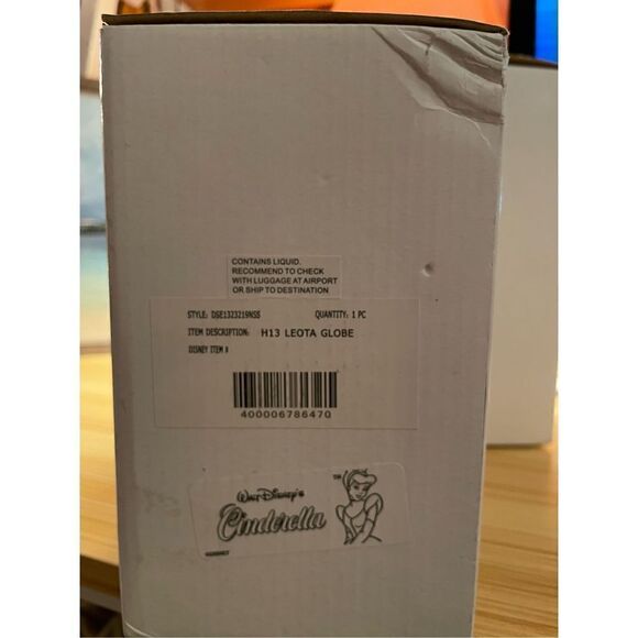 DISNEY MADAME LEOTA HAUNTED MANSION LIGHT UP DISC SNOW GLOBE CRYSTAL BALL New in - Picture 10 of 10